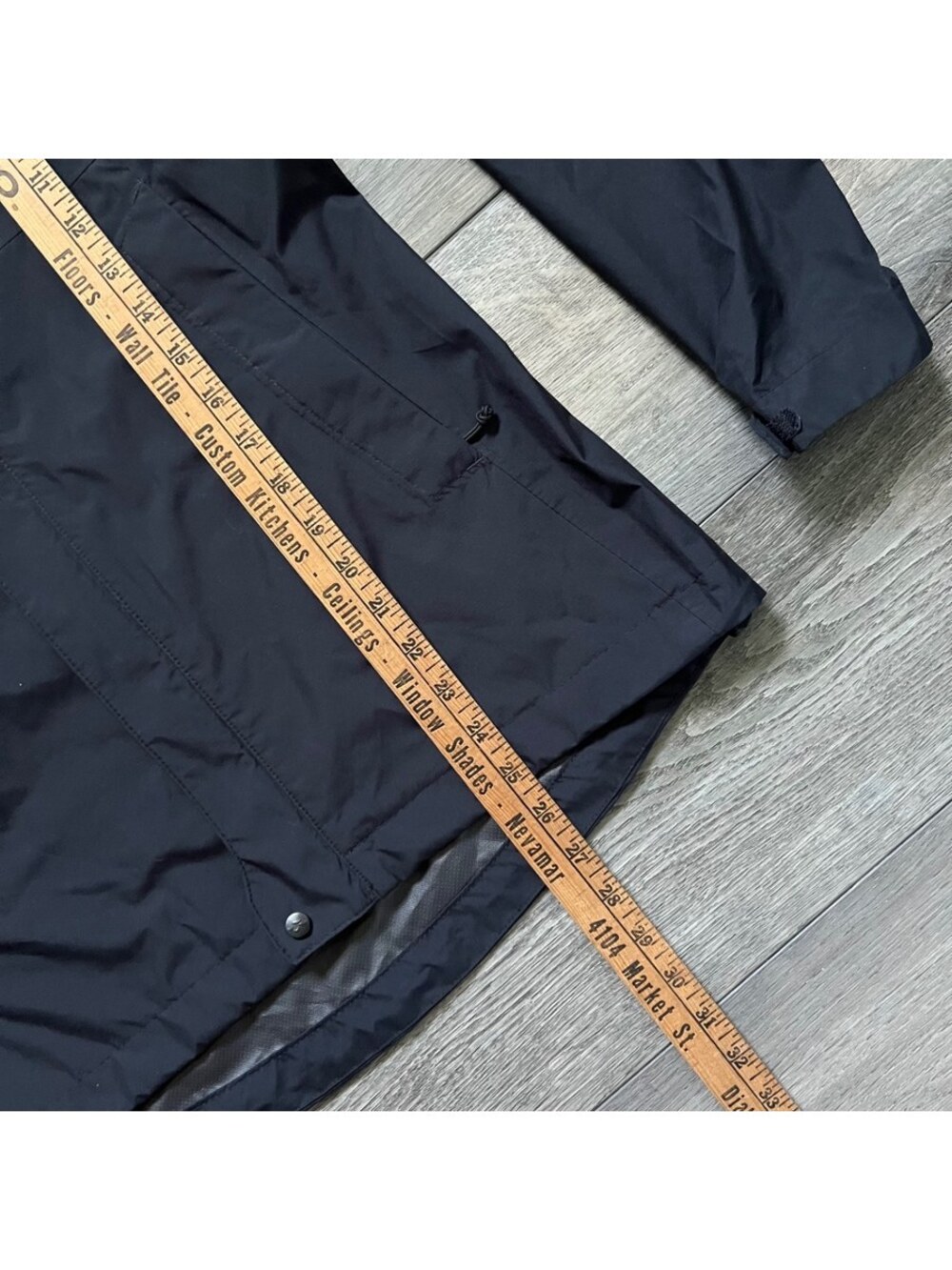 Rab Women's M Rain Coat Waterproof Hooded Downpour Eco Jacket Black - Picture 13 of 13
